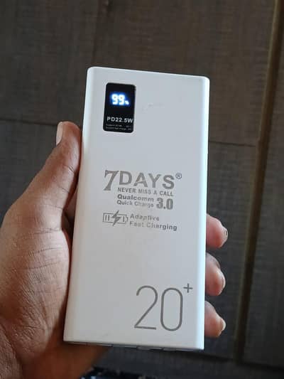 7 days power bank