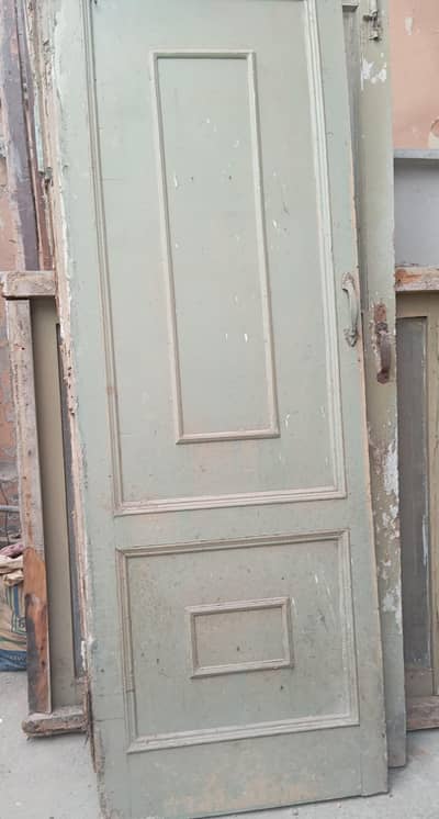 wooden doors and windows