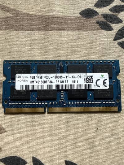 4GB 1R8 PC3L-12800S