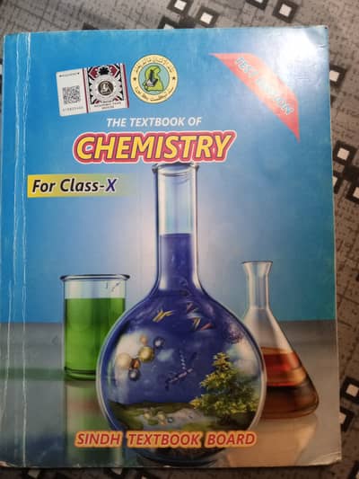 10th class chemistry book in new condition