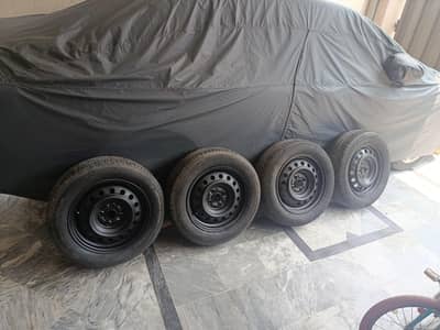 Steel rims honda city 15 inch 15X4 pcd 100