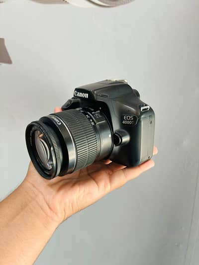 Canon 4000D With Kit Lens Good Condition 03249107656