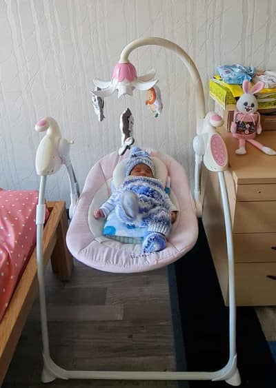 electric baby swing fully working
