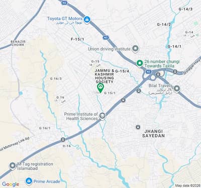 8 Marla Ground Portion For Rent G15 Islamabad