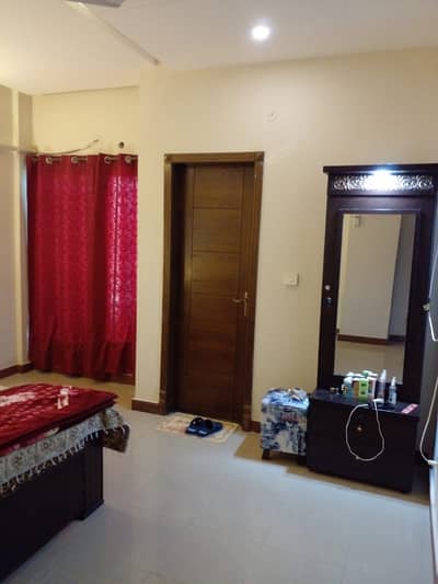 1 Bed Fully Furnished Apartment Available For In Rania Heights.