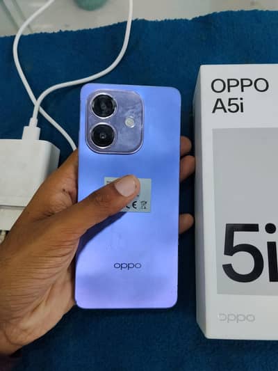 OPPO A5i 4+4gb 64gb full box lush condition . exchange possible 23