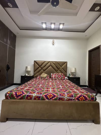 Complete Double Bed Set for Sale (King Size with Side Tables)