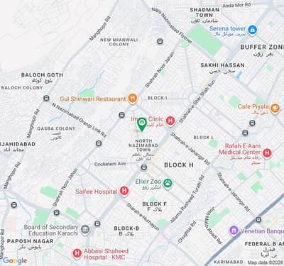 Saima Paari Tower Luxury Apartment Available for Sale Location: Block-D, North Nazimabad,