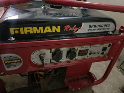 fireman generator 6kva