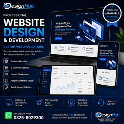 Web Design, Custom Apps and Software Development Services