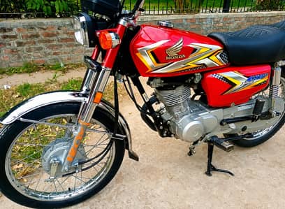 Honda CG 125 2025 Red LusSsh Febulus Gift For Honda Lovers!