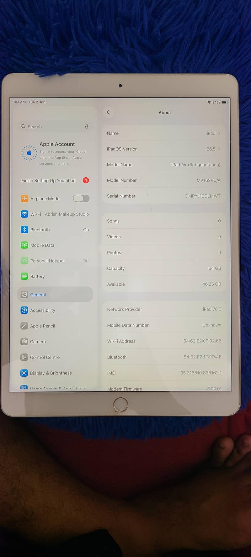 ipad Gen 3 6