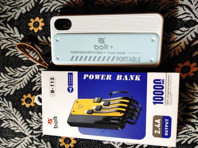 Bolt B-113 4-in-1 10000mah fast power bank