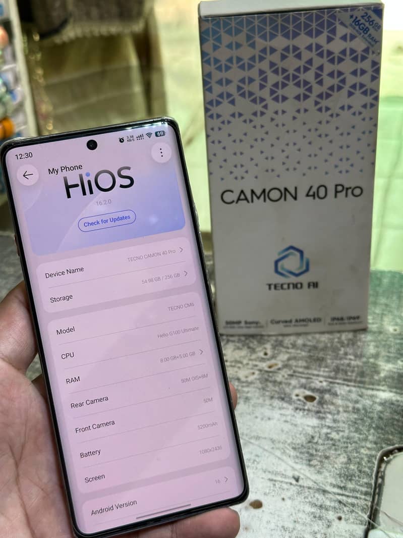 Tecno CAMON 40 Pro 6