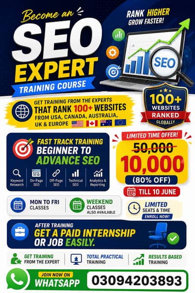 Professional SEO Training Course