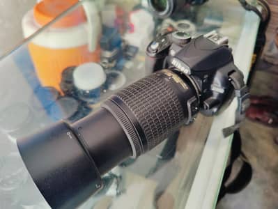 Nikon D3100 with 55-200mm lens
