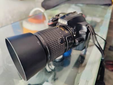 Nikon D3200 with 55-200mm lens
