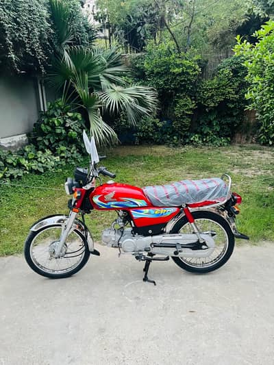 Honda CD 70 2024 model 10/10 condition 24model best for 2025
