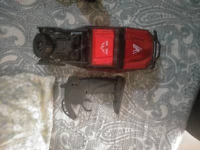 opened rc monter car6 x 6can work if taked to an mechanic to repair it