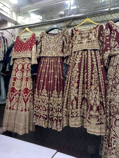 Bridel & Partywear dresses On Rent Or Order