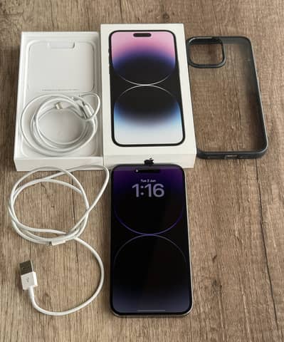 Apple iPhone 14 Pro Max, PTA Approved, 256GB Deep Purple