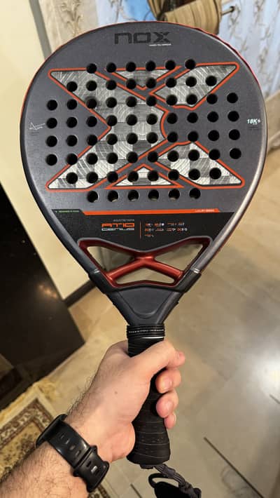 NOX AT10 LUXURY GENIUS 18K 2025 BY AGUSTIN TAPIA Padel Racket