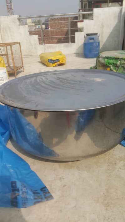 Steel ka full size ( chane wala patela)
