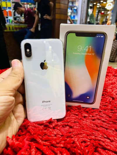 iphone x 256GB  (no open no repair) (PTA approved) all ok