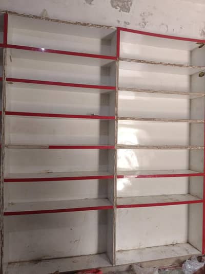 shop and office shelves counter