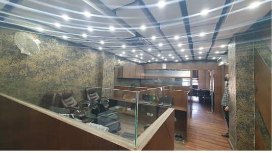 Fully Furnished Brand New Office Area 772 Square Feet Available For Rent In Main Boulevard Road gulberg 3 Lahore