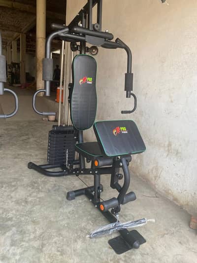 Home gym available