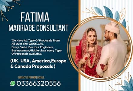 Marriage Bureau Services / abroad Proposals / Online Rishta Service