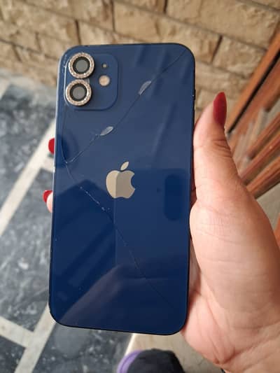 IPHONE 12 BLUE PTA APPROVED 128 GB FOR SALE IN I-8 ISLAMABAD