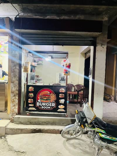 burger setup urgent sale