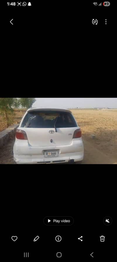 Toyota vitz automatic 2013 register