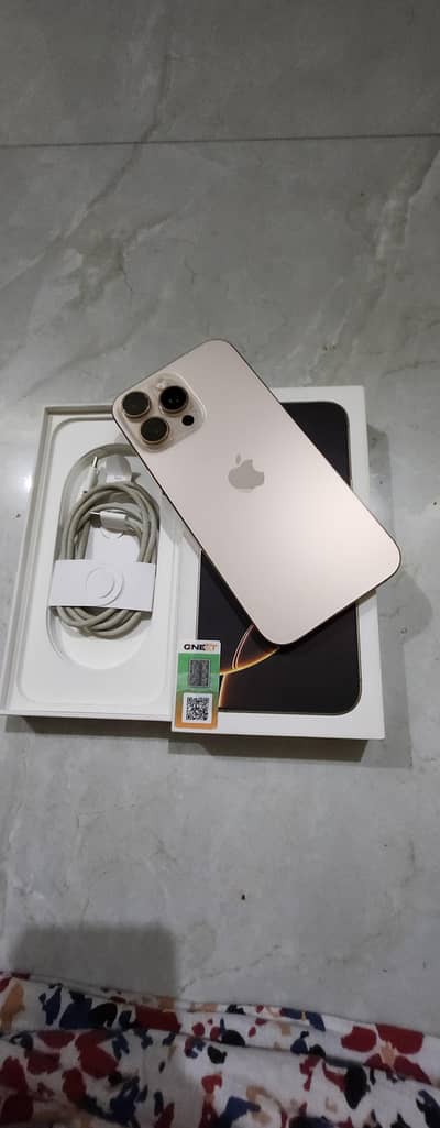 Apple iPhone 16 Pro Max 512gb official pta 100% health