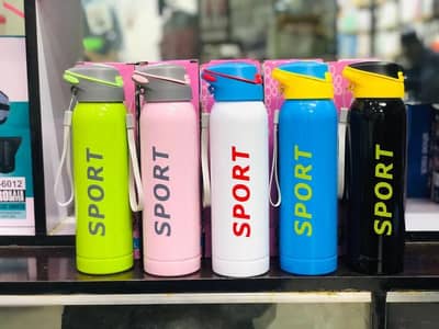 Premium Stainless Steel Vacuum Water Bottle - Insulated Sport Flask