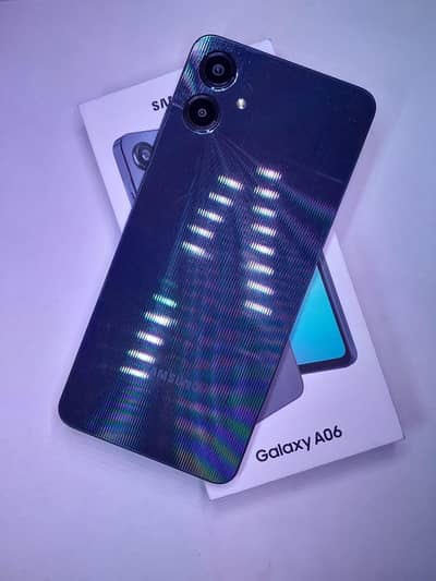 Samsung Mobile A06 with box