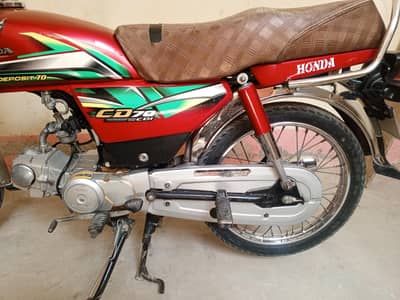 Honda CD 70 bike for sale