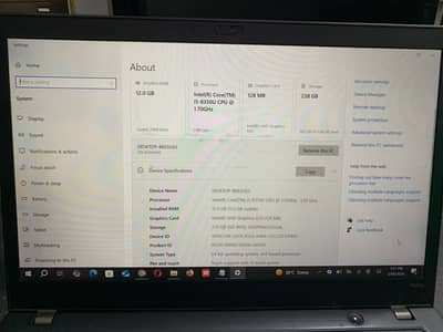 Lenovo ThinkPad T480s | Core I5 8th Generation | 12Gb Ram 256 SSD