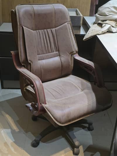 brown chair
