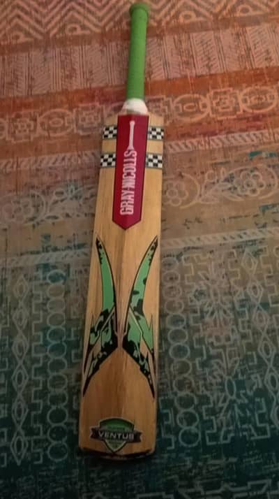 gray Nicole's original English willow bat
