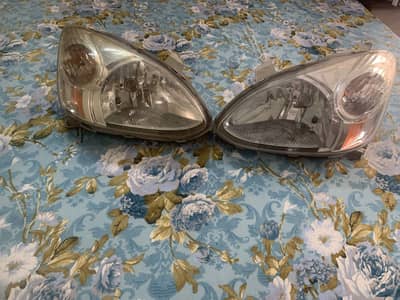 Toyota platz front headlights