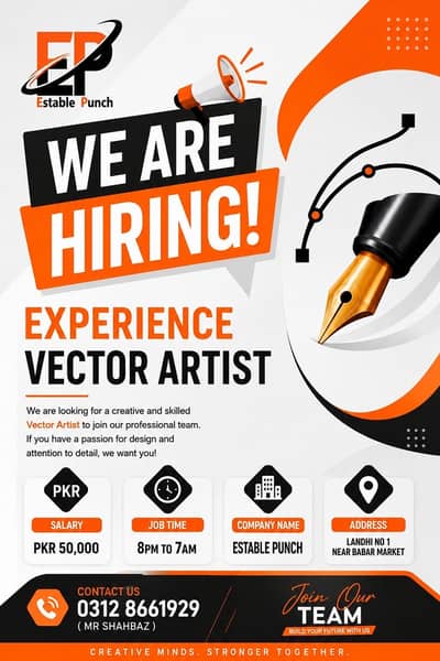 Experienced Vector Artist Required Jobs