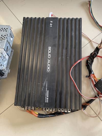 Tape , amplifier, wiring