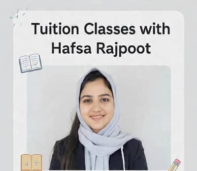 Tuition with Hafsa