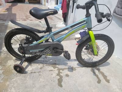 Imported Lanq 16" Kids Bicycle - Dual Disc Brakes