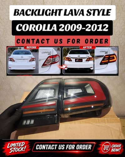 Toyota Corolal 2012 Lights