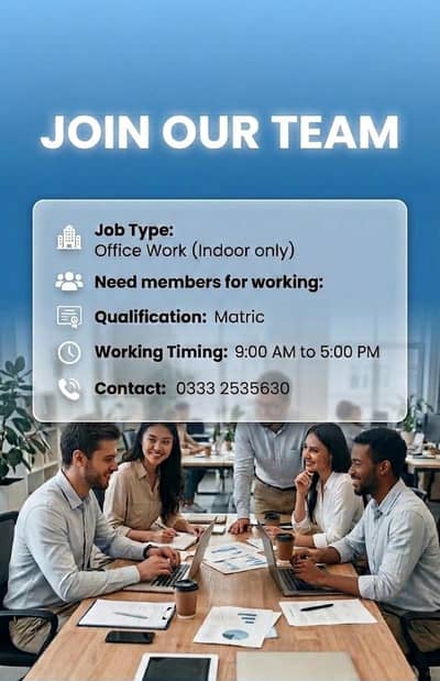 urgent hiring for Karachi jobs