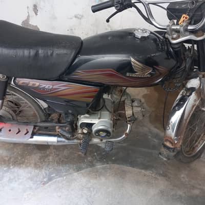 Honda CD 70 2020 model Applied for